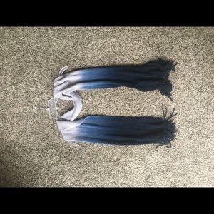 Ombré Winter Scarf